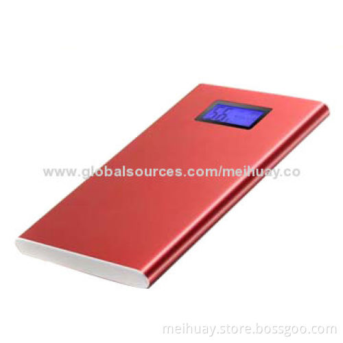 Ultra-thin Portable Mobile Power Banks, 4500mAh Li-polymer Battery